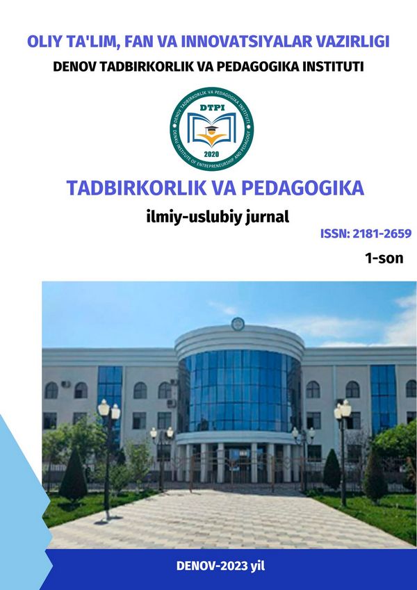 Tadbirkorlik va pedagogika