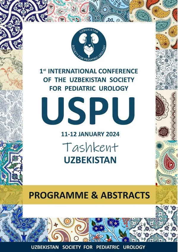 1 st international conference of the Uzbekistan society for pediatric urology
