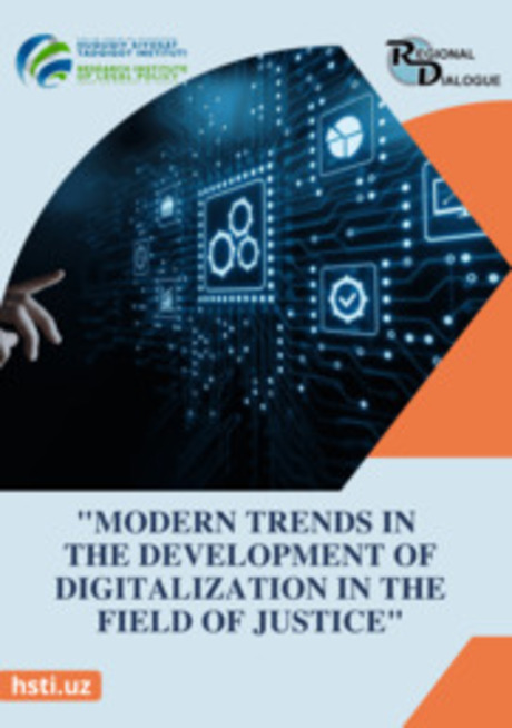 Modern trends  in the development of digitalization in the field of justice
