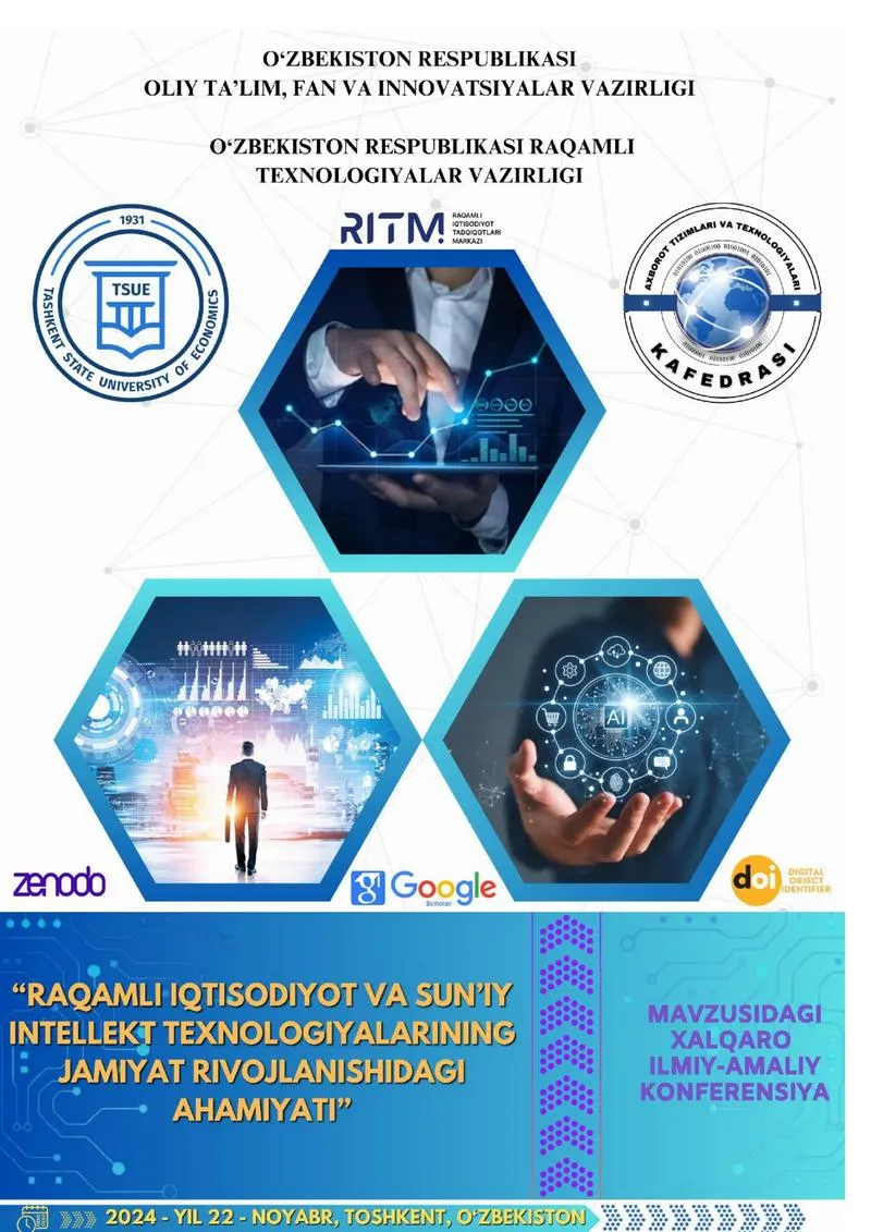 Raqamli  iqtisodiyot  va  sun’iy  intellekt  texnologiyalarining  jamiyat  rivojlanishidagi  ahamiyati