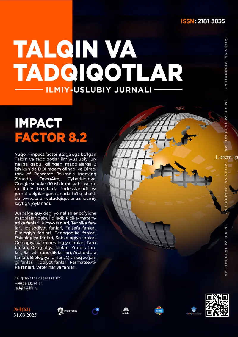 Talqin va tadqiqotlar 