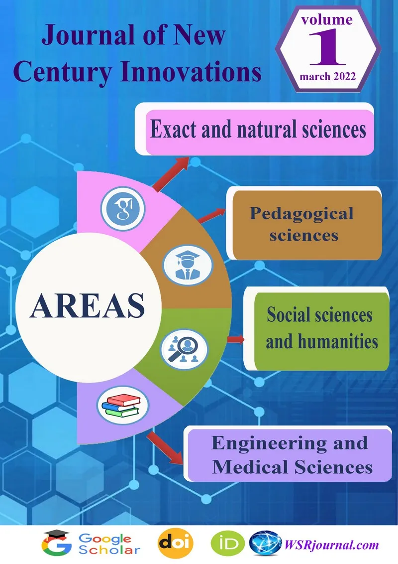  Journal of new century innovations