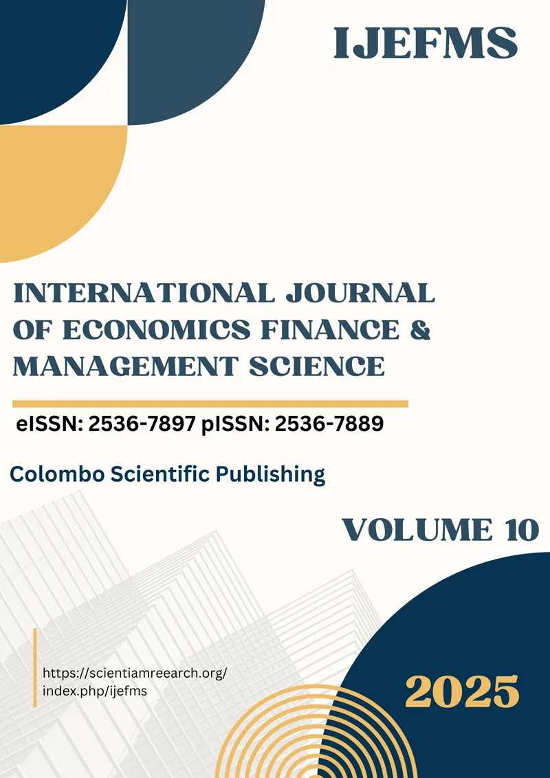 International Journal of Economics Finance & Management Science